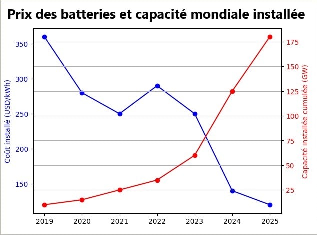 Les Echos soulignent la croissance soutenue de la batterie